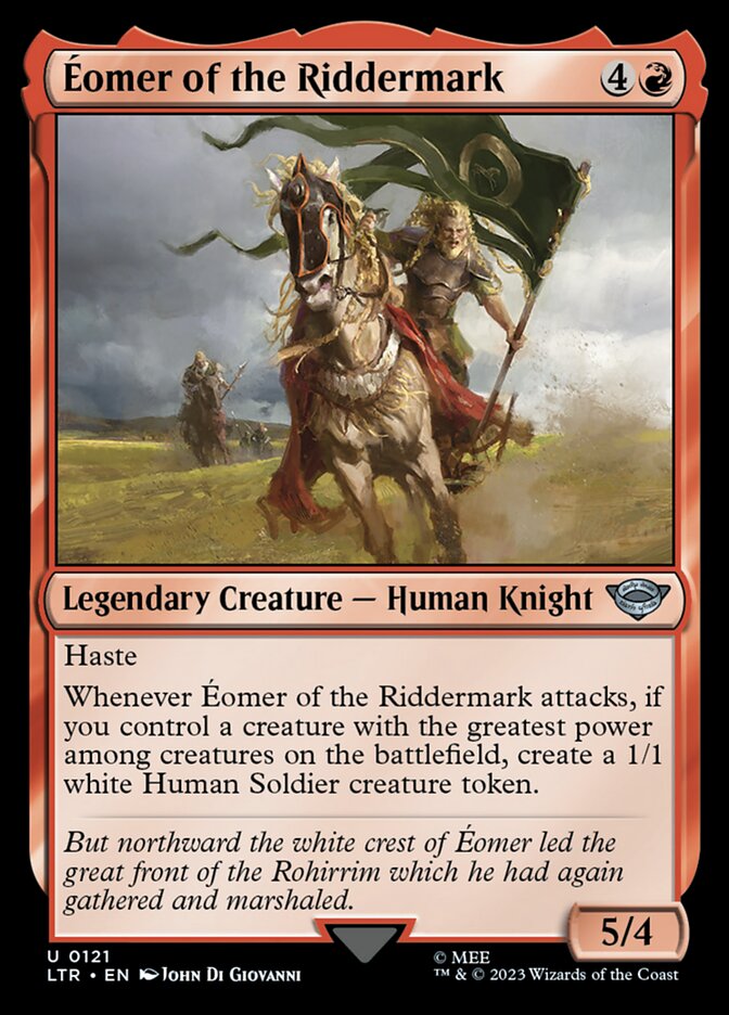 Éomer of the Riddermark 121/281 (Universes Beyond: The Lord of the Rings: Tales of Middle-earth) 