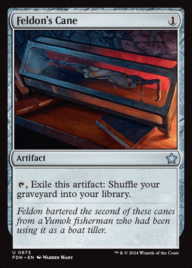Feldon's Cane 673/291 (Foundations) 