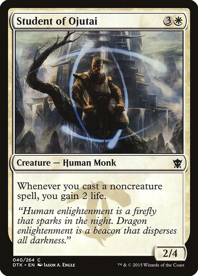 Student of Ojutai 40/264 (Dragons of Tarkir) 