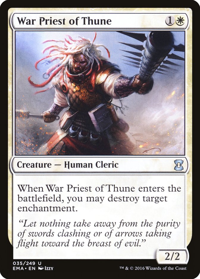 War Priest of Thune 35/249 (Eternal Masters) 