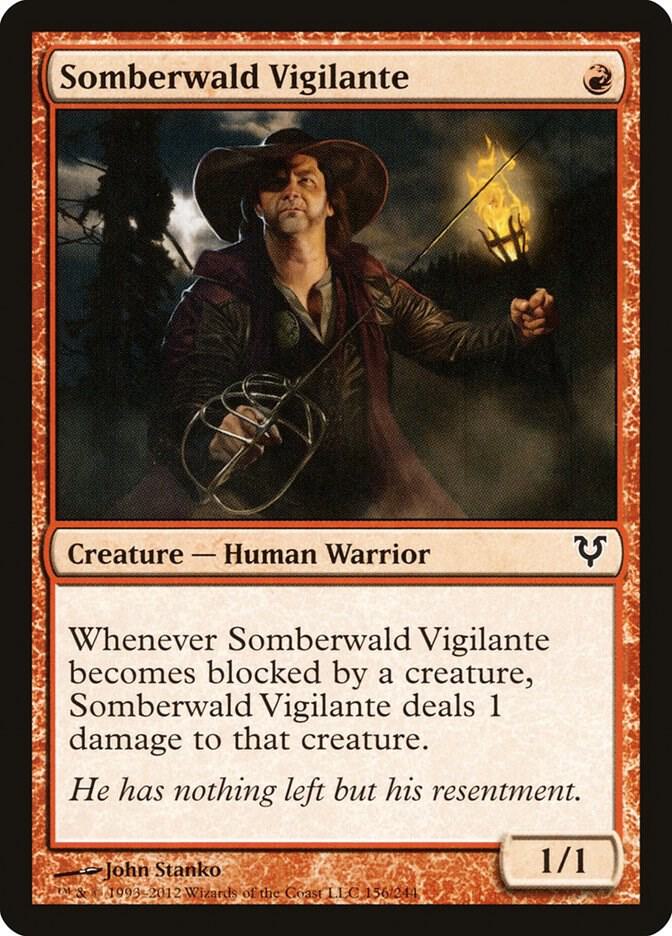 Somberwald Vigilante 156/244 (Avacyn Restored) 