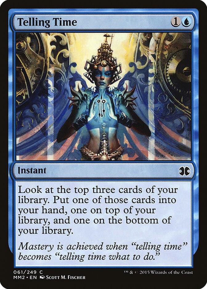 Telling Time 61/249 (Modern Masters 2015) 