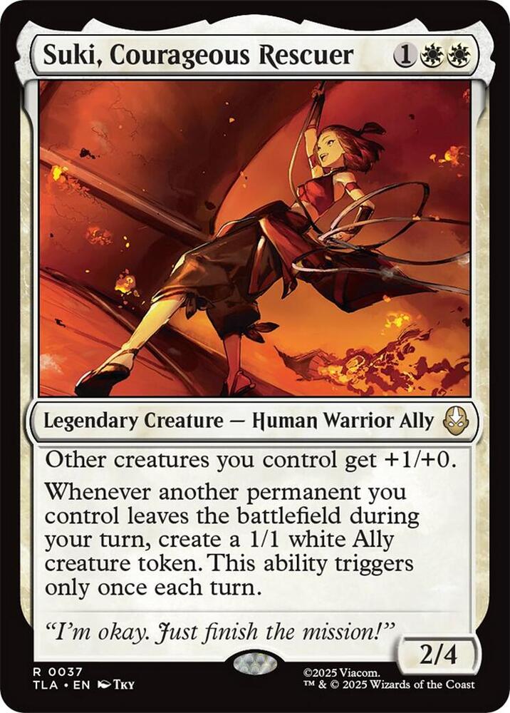 Suki, Courageous Rescuer 37 (Avatar: The Last Airbender) 