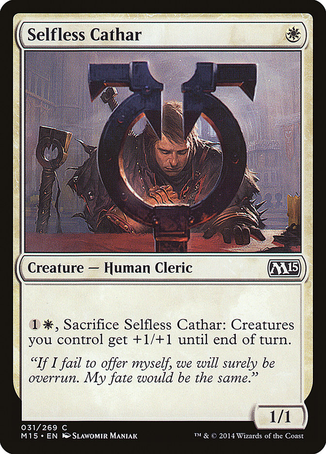 Selfless Cathar 31/269 (Magic 2015 (M15)) 