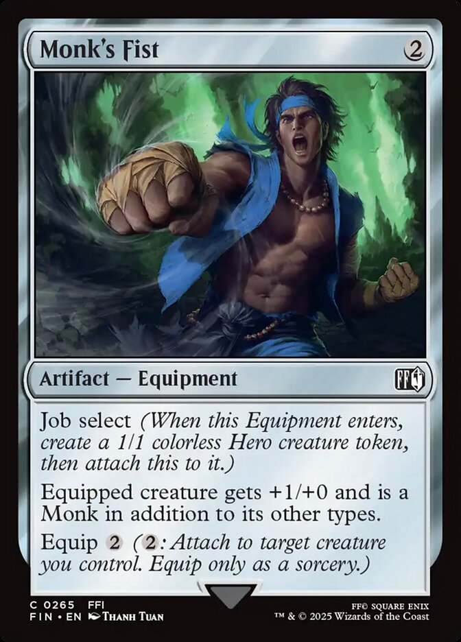 Monk's Fist 265 (FINAL FANTASY)  - Foil
