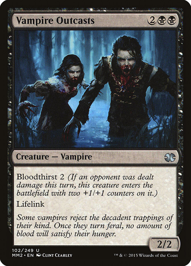 Vampire Outcasts 102/249 (Modern Masters 2015) 