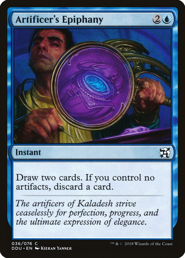 Artificer's Epiphany 36/76 (Duel Decks: Elves vs. Inventors) 