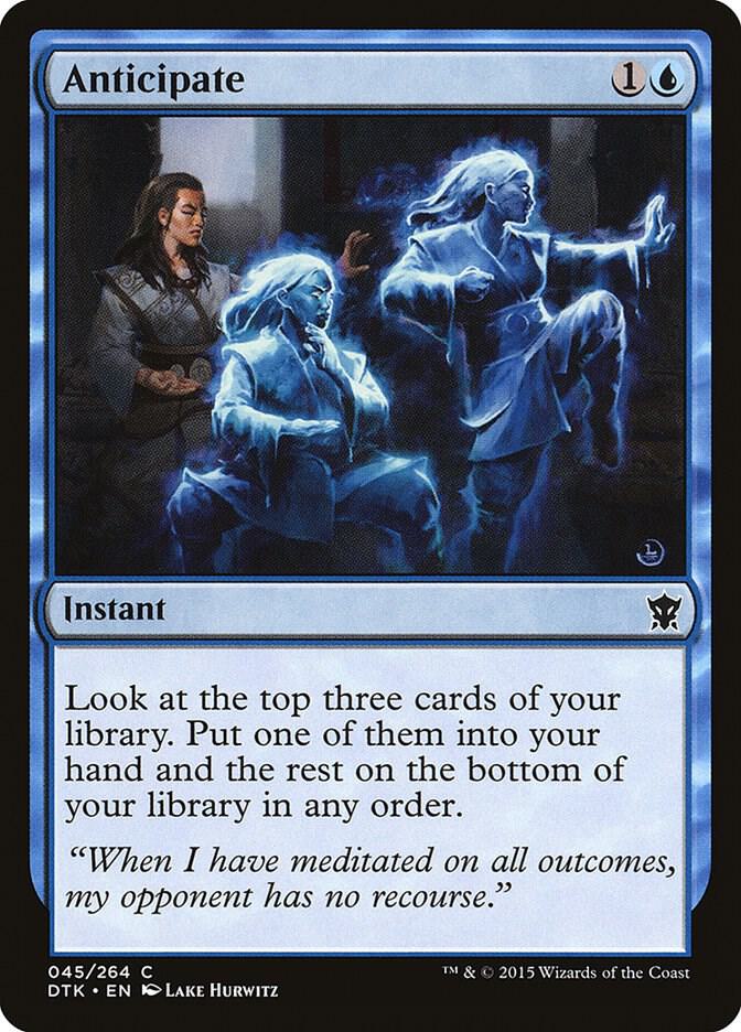 Anticipate 45/264 (Dragons of Tarkir) 