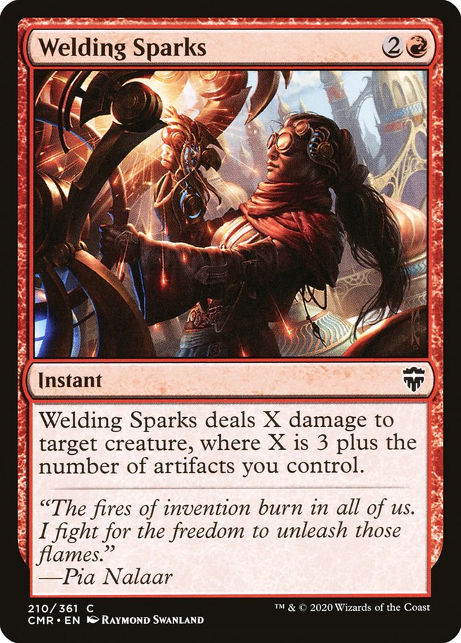 Welding Sparks 210/361 (Commander Legends) 
