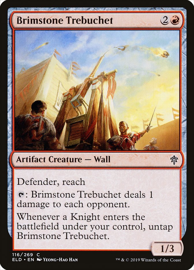 Brimstone Trebuchet 116/269 (Throne of Eldraine) 