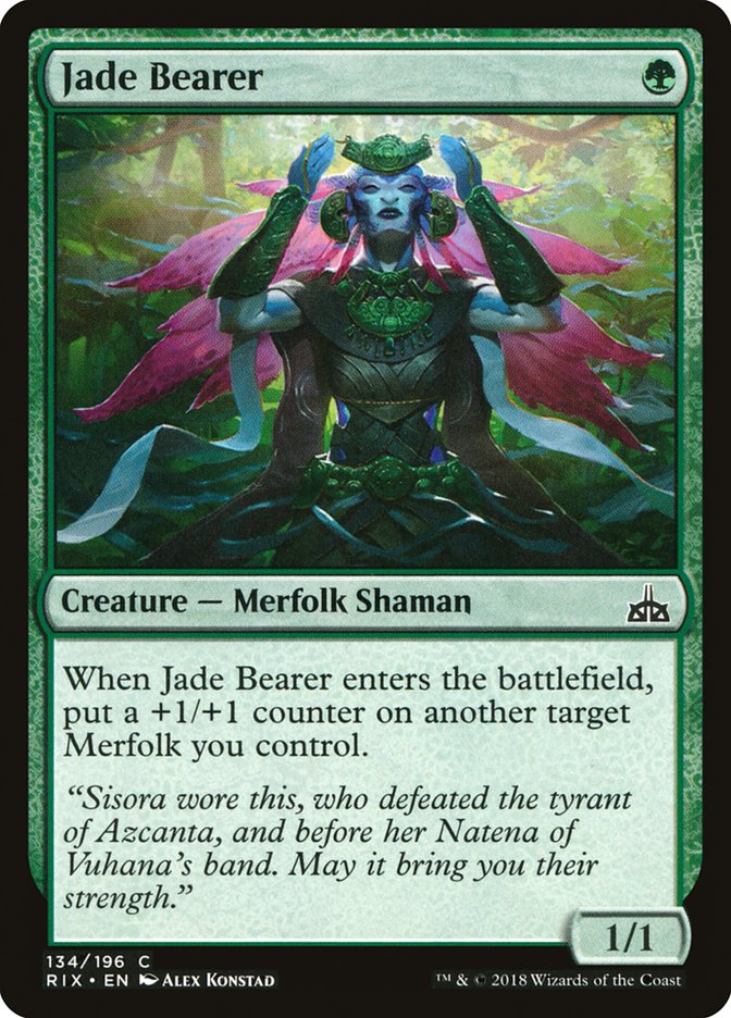 Jade Bearer 134/196 (Rivals of Ixalan) 