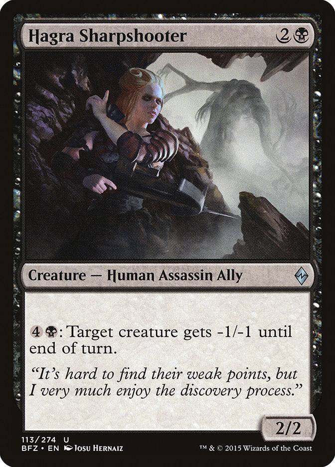 Hagra Sharpshooter 113/274 (Battle for Zendikar) 