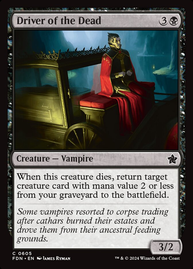 Driver of the Dead 605/291 (Foundations) 