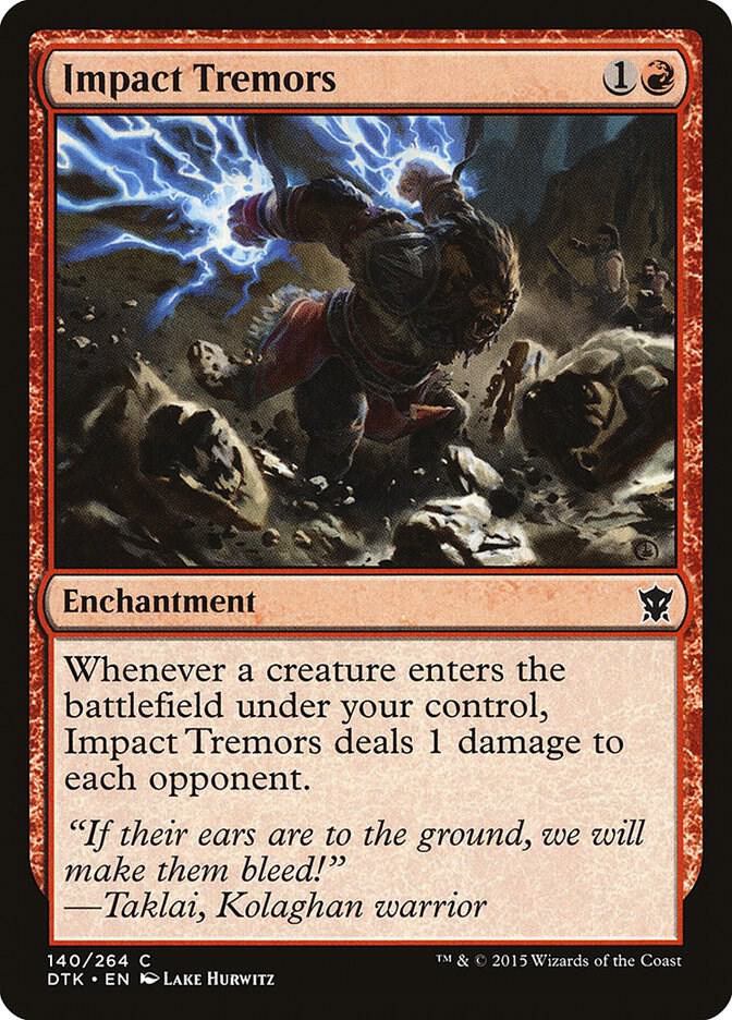 Impact Tremors 140/264 (Dragons of Tarkir) 
