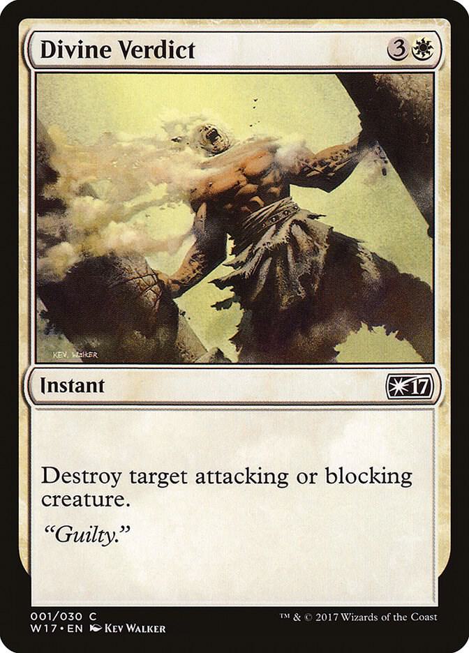 Divine Verdict 1/30 (Welcome Deck 2017) 
