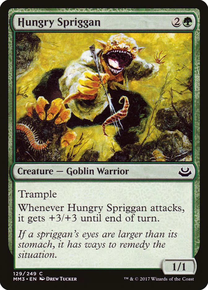 Hungry Spriggan 129/249 (Modern Masters 2017) 