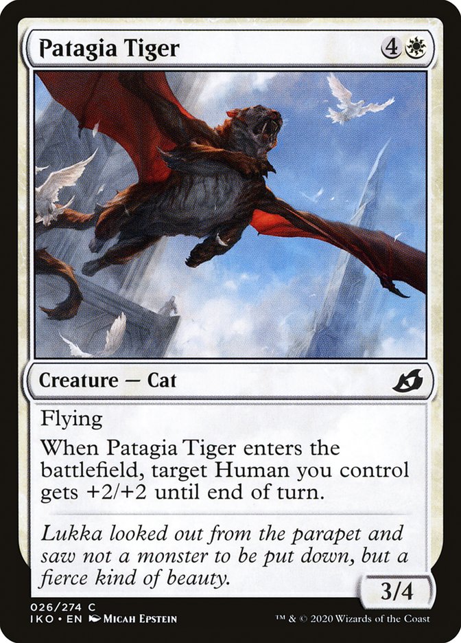 Patagia Tiger 26/274 (Ikoria: Lair of Behemoths) 