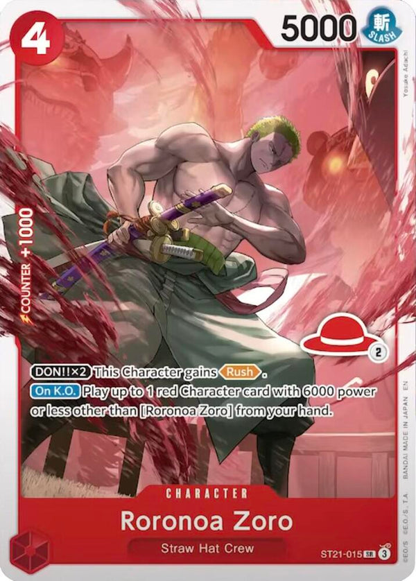 Roronoa Zoro ST21-015 (Learn Together Deck Set) 
