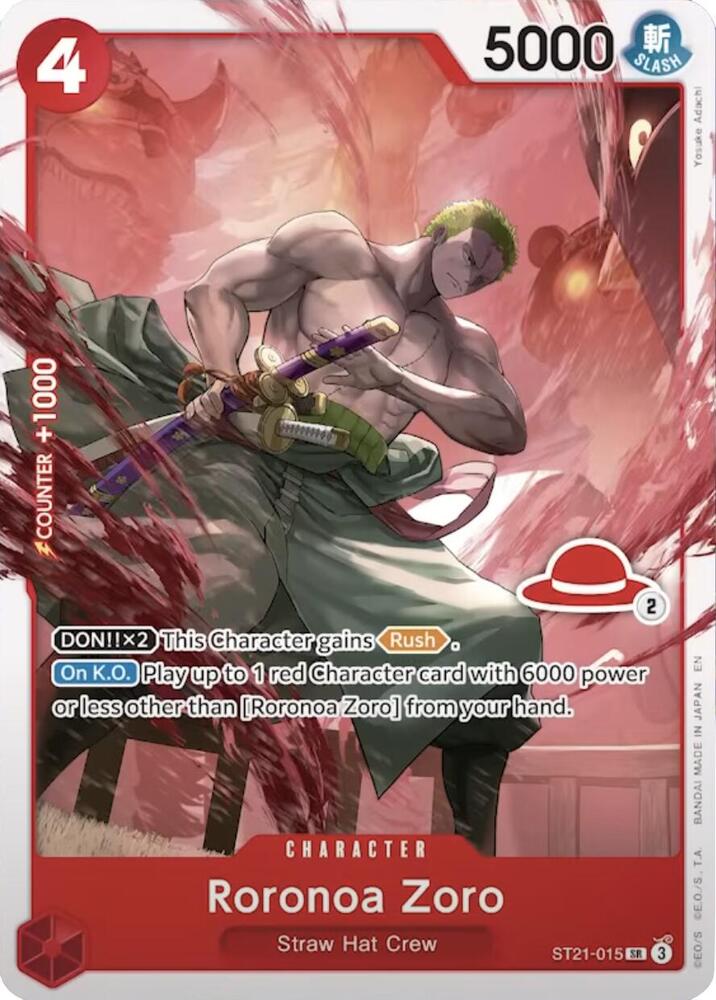 Roronoa Zoro ST21-015 (Learn Together Deck Set) 