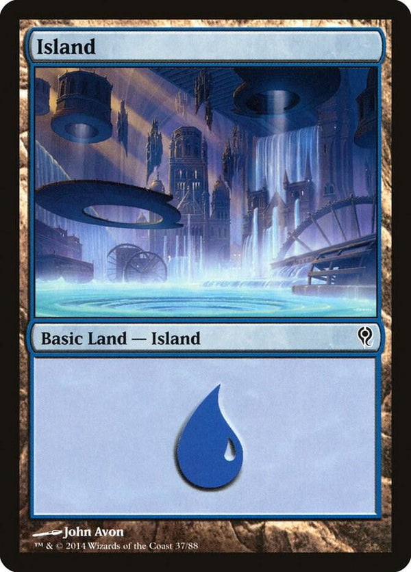 Island 37 37/88 (Duel Decks: Jace vs. Vraska) 