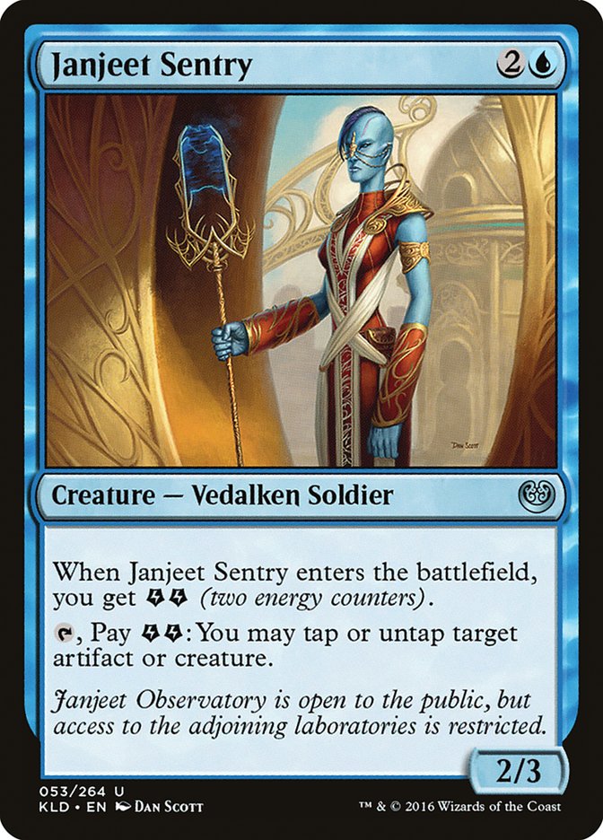 Janjeet Sentry 53/264 (Kaladesh) 