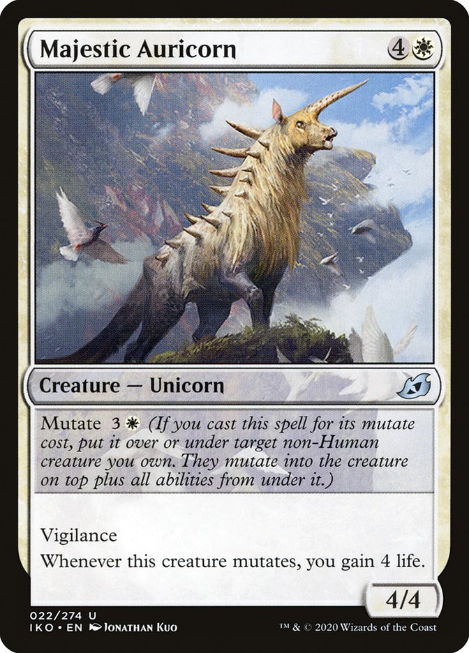 Majestic Auricorn 22/274 (Ikoria: Lair of Behemoths) 