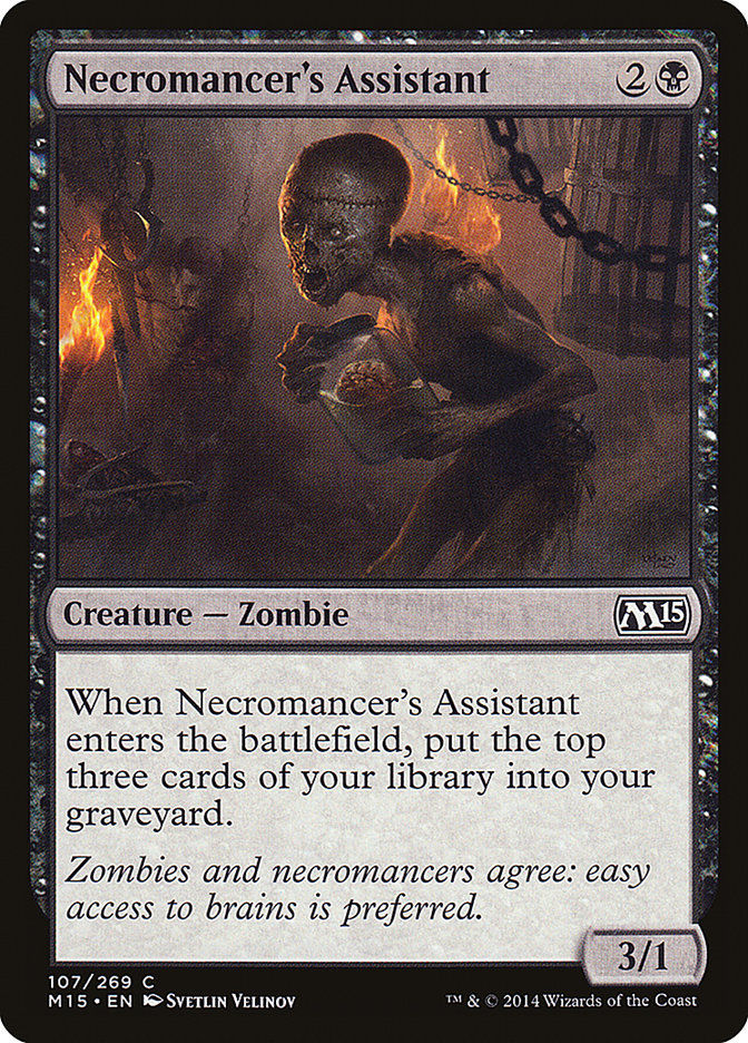 Necromancer's Assistant 107/269 (Magic 2015 (M15)) 