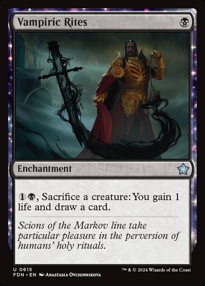 Vampiric Rites 615/291 (Foundations) 
