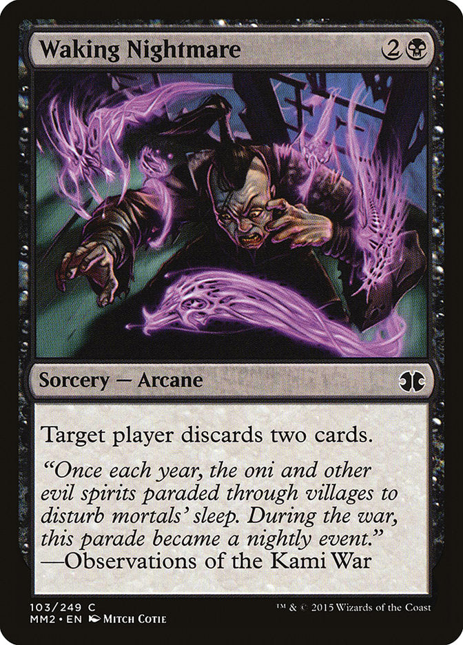 Waking Nightmare 103/249 (Modern Masters 2015) 