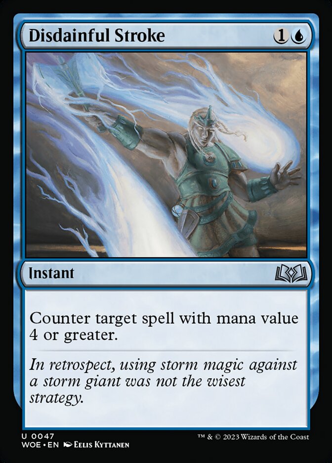 Disdainful Stroke 47/276 (Wilds of Eldraine) 