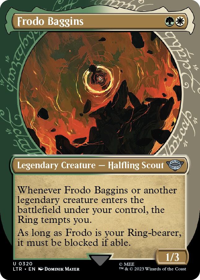 Frodo Baggins 320/281 (Universes Beyond: The Lord of the Rings: Tales of Middle-earth)  - Showcase