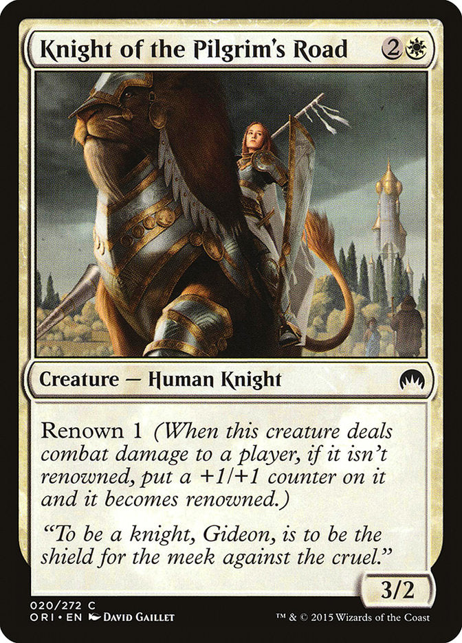 Knight of the Pilgrim's Road 20/272 (Magic Origins) 