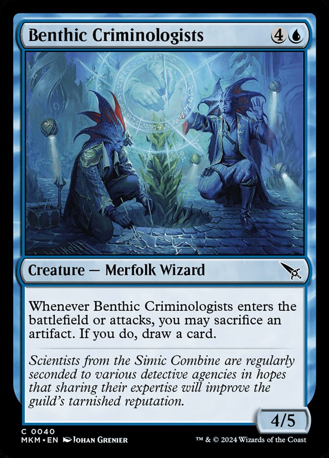 Benthic Criminologists 40/286 (Murders at Karlov Manor) 