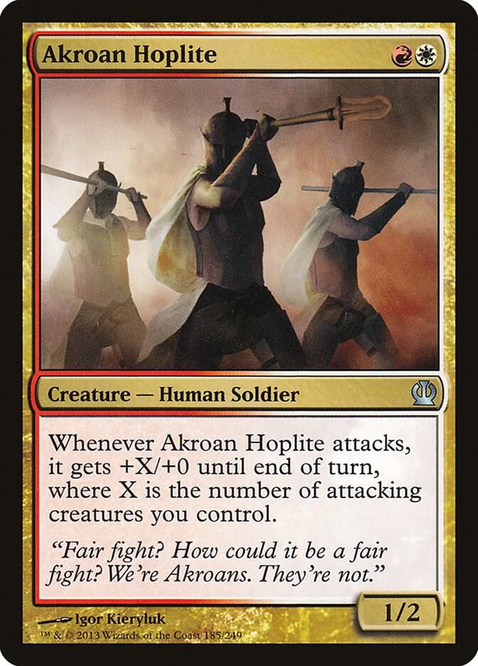 Akroan Hoplite 185/249 (Theros) 
