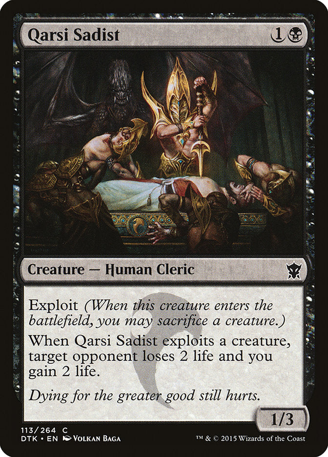 Qarsi Sadist 113/264 (Dragons of Tarkir) 