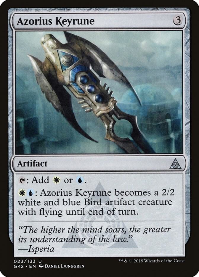 Azorius Keyrune 23/133 (Ravnica Allegiance: Guild Kits) 