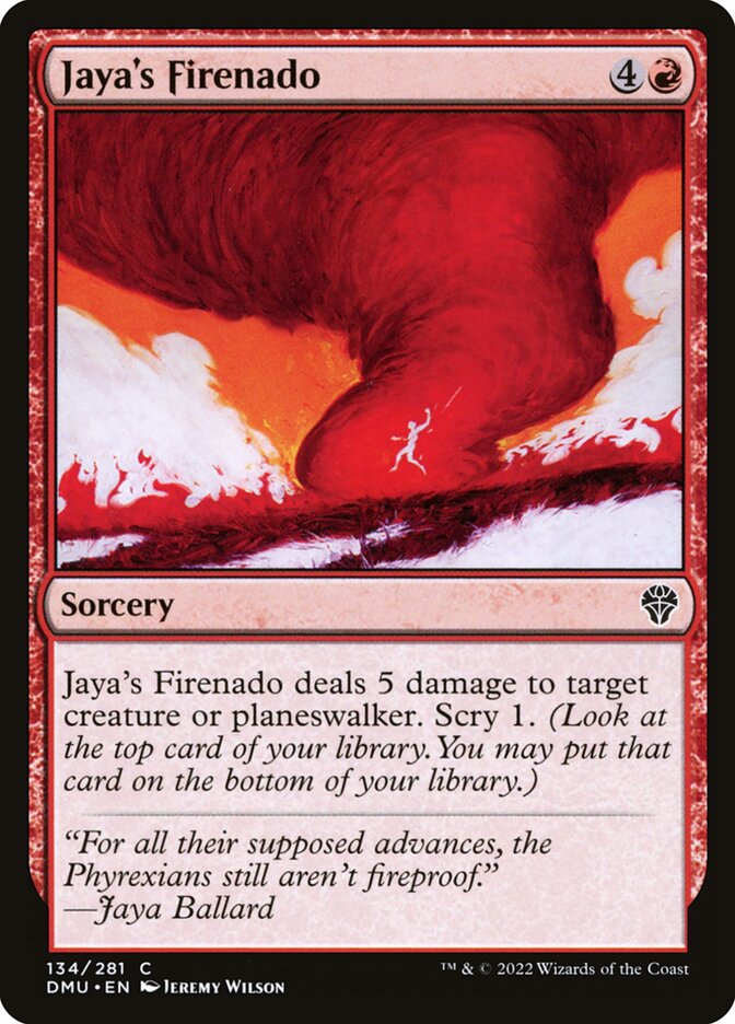 Jaya's Firenado 134/281 (Dominaria United) 