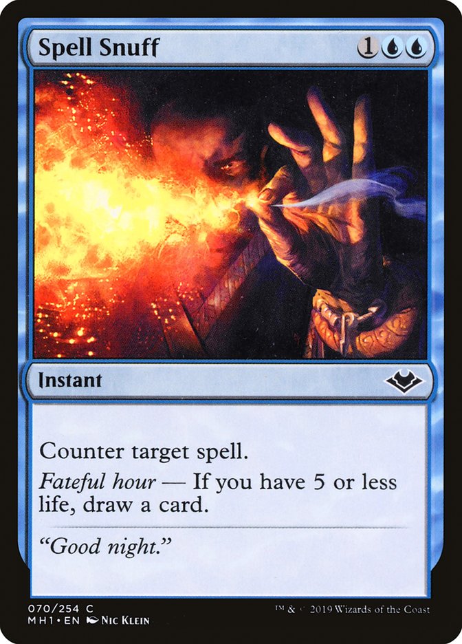 Spell Snuff 70/254 (Modern Horizons) 
