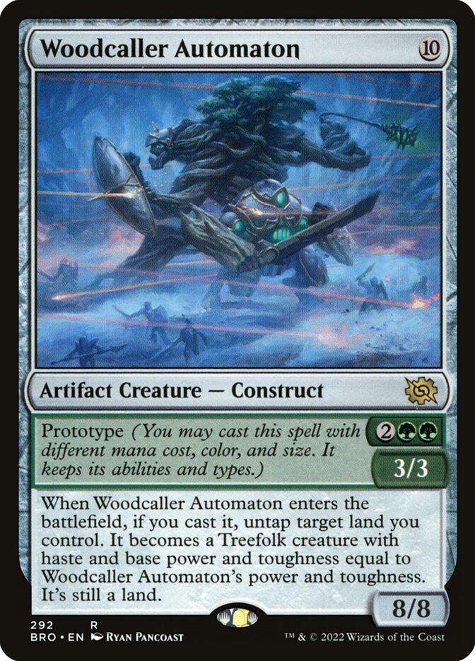 Woodcaller Automaton 292/287 (The Brothers' War) 