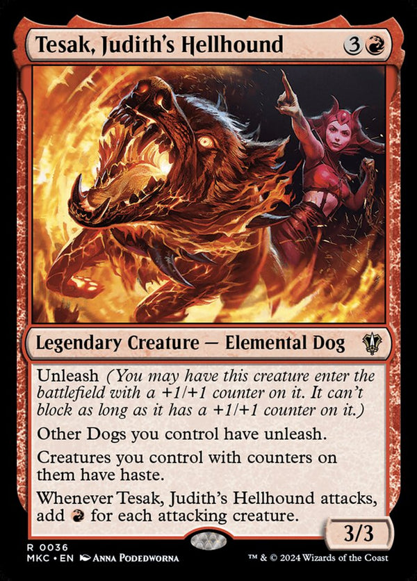 Tesak, Judith's Hellhound 36/311 (Commander: Murders at Karlov Manor) 