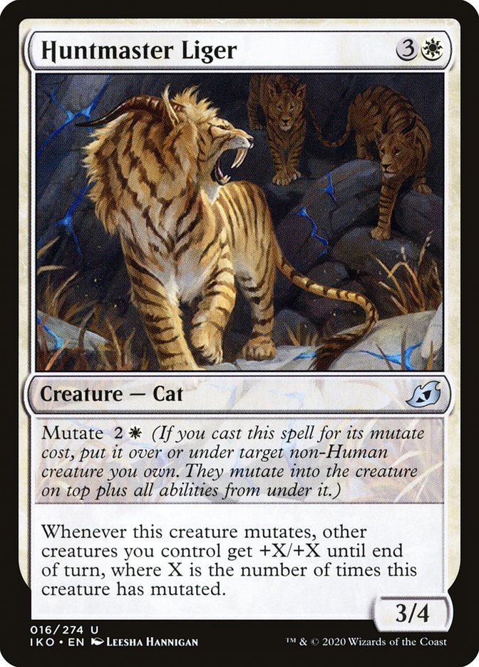 Huntmaster Liger 16/274 (Ikoria: Lair of Behemoths) 