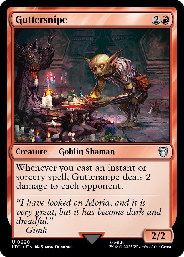 Guttersnipe 220/347 (Commander: The Lord of the Rings: Tales of Middle-earth) 