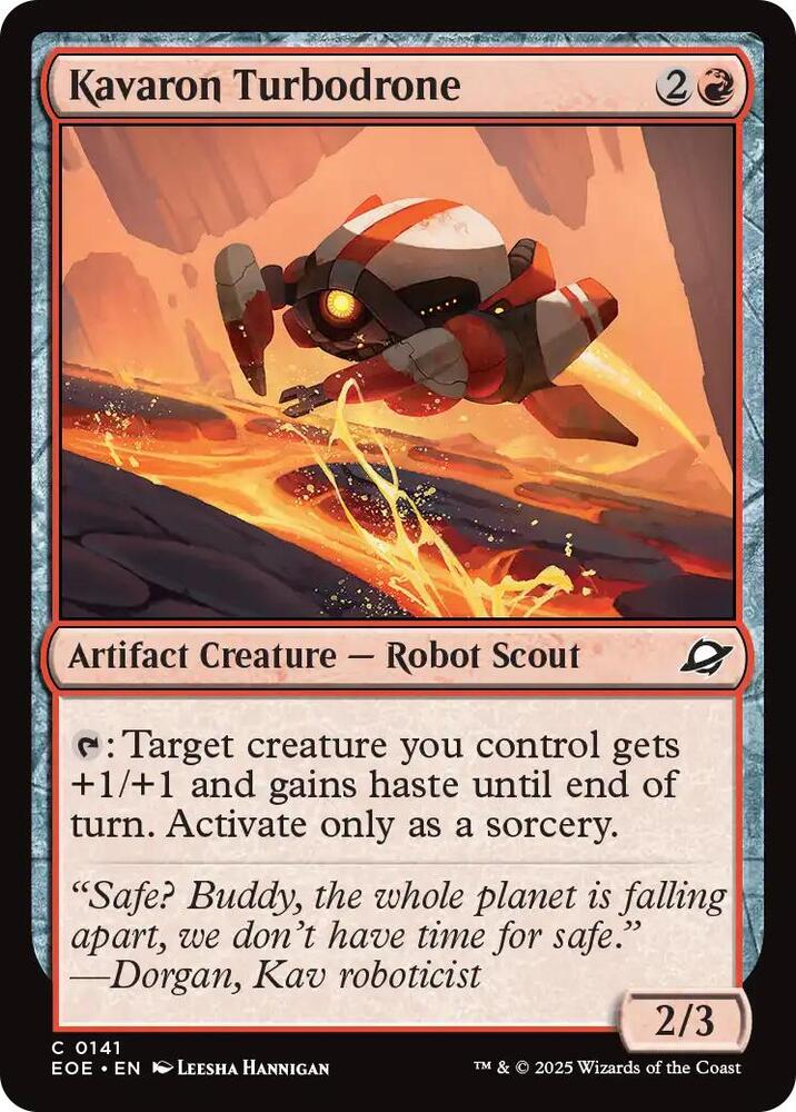 Kavaron Turbodrone 141/276 (Edge of Eternities) 
