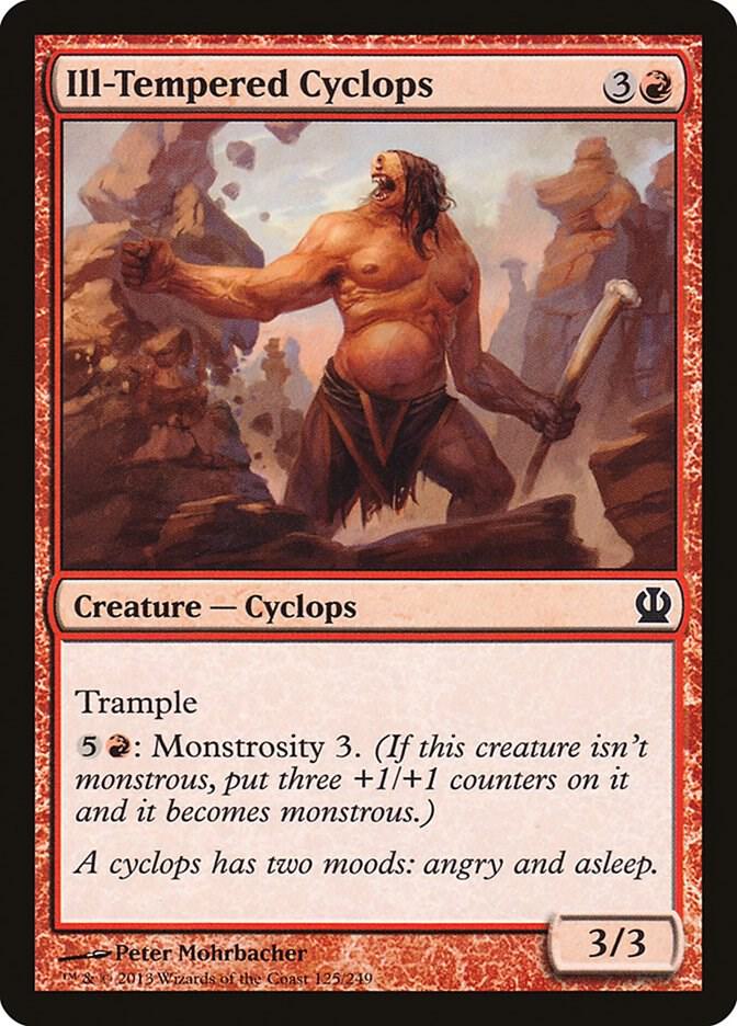 Ill-Tempered Cyclops 125/249 (Theros) 