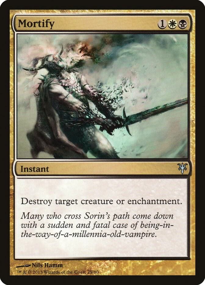 Mortify 25/80 (Duel Decks: Sorin vs. Tibalt) 