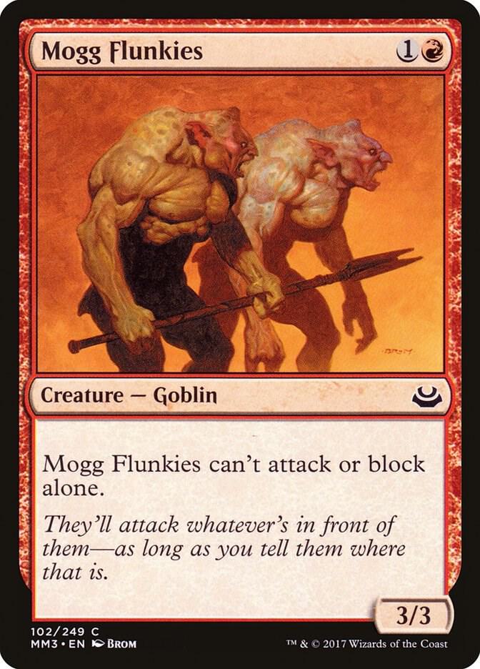 Mogg Flunkies 102/249 (Modern Masters 2017) 