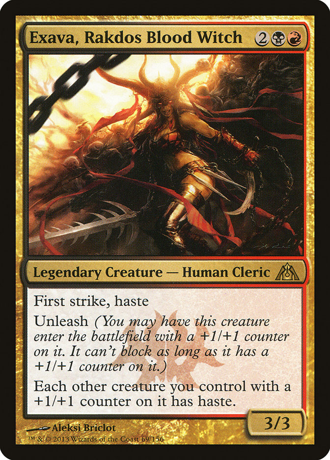 Exava, Rakdos Blood Witch 69/156 (Dragon's Maze)  - Foil