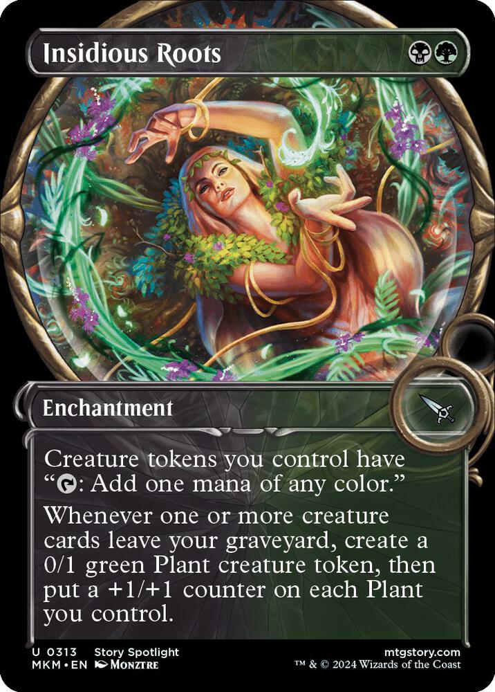 Insidious Roots 313 (Murders at Karlov Manor)  - Showcase Foil