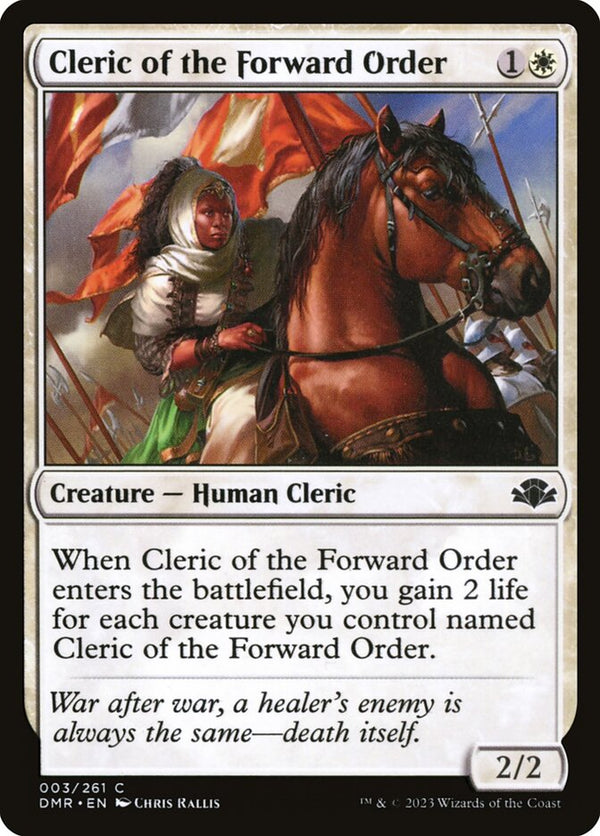 Cleric of the Forward Order 3/261 (Dominaria Remastered) 