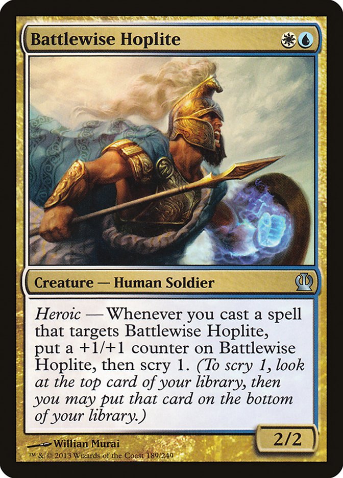 Battlewise Hoplite 189/249 (Theros) 